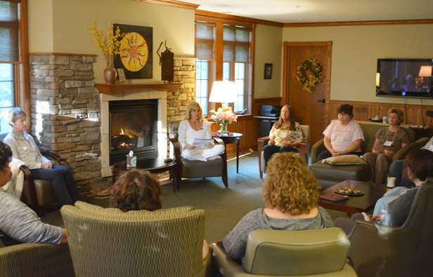 Morning Meditation at COR Retreat