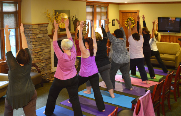 Recovery Yoga at COR Retreat