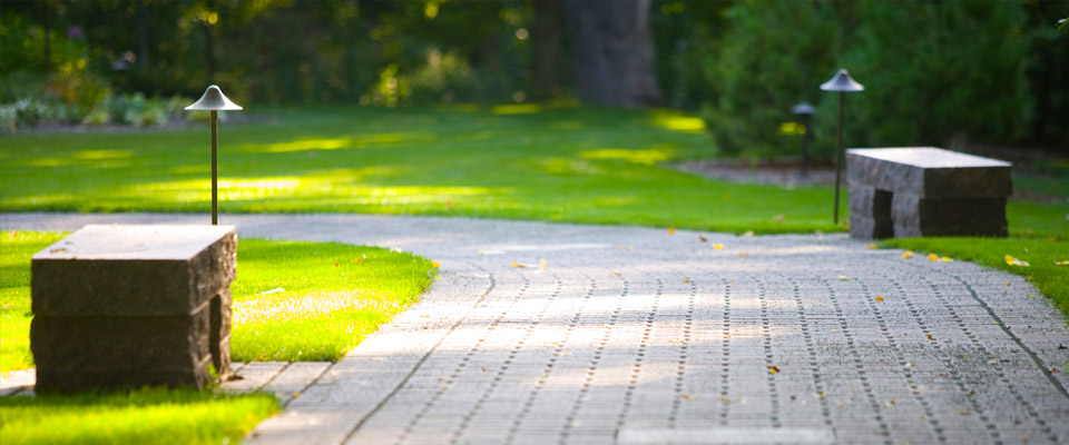 Walking Path to the McIver Center in Wayzata, MN